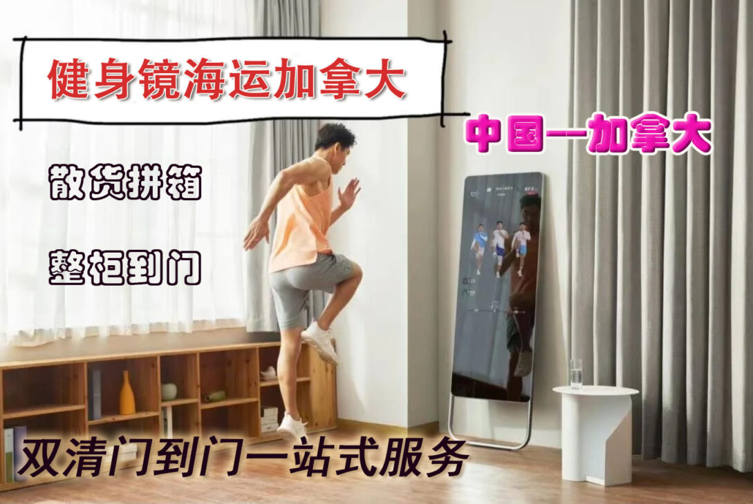 国内的健身镜可以送到加拿大多伦多来吗？海运流程是怎样的？