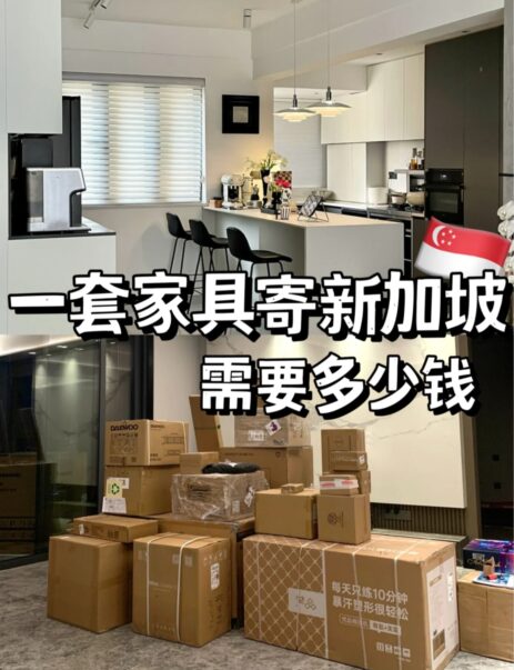快过年了，想从国内购买一批新家具到新加坡要怎么运输？价格多少？