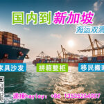 承接家具服装电器日用品食品等，新加坡国际海运空运出口一条龙专线清关派送到门
