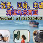 本地电器太贵？试试从中国海运电饭煲风扇去马来西亚！省钱攻略来了